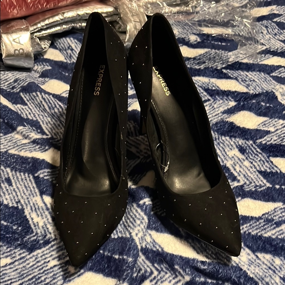 Express Black Women's Heels